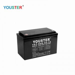 15 Years Life Design Free Maintenance VRLA Rechargeable Battery 12V 65ah Solar System