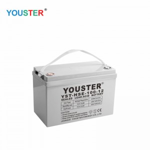 Power battery Lead acid deep cycle battery 12v100ah solar power battery